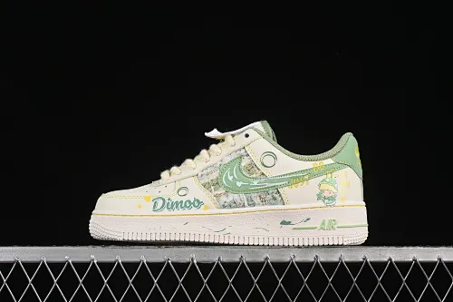 All categories Nk Air Force 1 Air Force series Nk Air Force 1 Low Air Force low-top Nike Air Force 1'07 Low Xiaoxiangfeng series Bubble Mart Dimoo Air Force 1 low-top casual sneakers FJ7740-110
